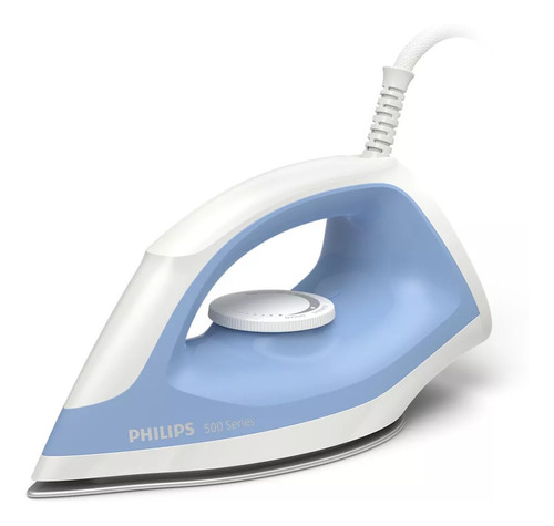 Placha Vapor Seca Philips Serie 500 Dry Iron Dst0520/20 Azul