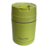 Termo Alimentos Vianda C/cuchara Acero Inox Doble Capa 800ml Color Verde