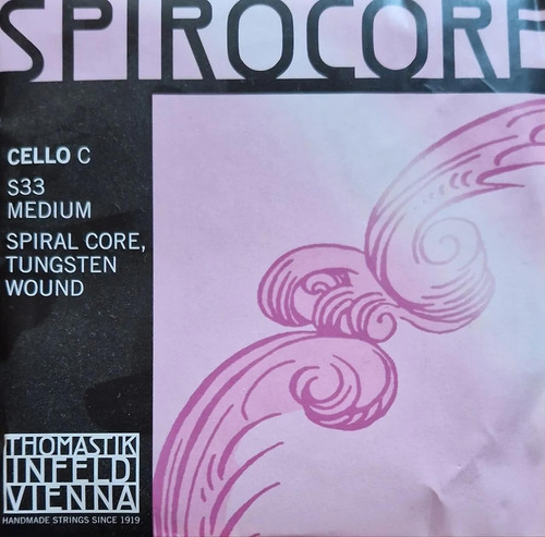 Infeld Spirocore Cello Single Cstring Escala 4/4 No. S3...