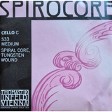 Infeld Spirocore Cello Single Cstring Escala 4/4 No. S3...