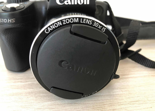 Câmera Fotográfica Cânon Powershot Sx510 Hs Usada + Bolsa
