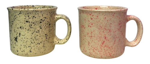 Taza Jarro Mug X2 Ceramica Diseño Deia Premium Bazarshop