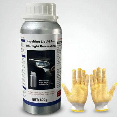 Polimero Liquido Restaurar Faros Automotriz 800ml Aclarar | Envío gratis