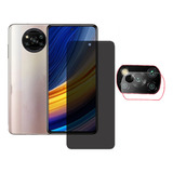 Mica Privacidad Protector Cámara Xiaomi Poco X3 Poco X3 Pro