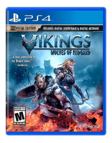 Jogo Vikings: Wolves Of Midgard (edición Especial) Ps4 Eur Wolves Of Midgard Kalypso Playstation 4 Físico
