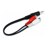 Cable Adaptador Audio Sonido Aux Plug 3.5mm M Jack Rca H