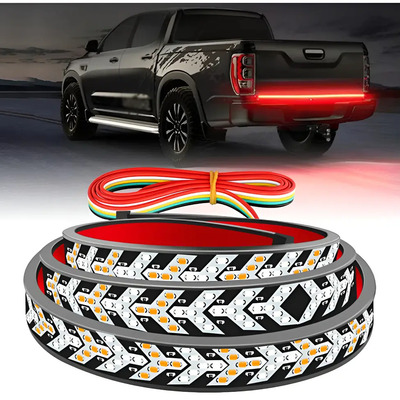 /- Tira Led 1.5m 12v/24v For Pickup Y Camión Luz Stop Freno
