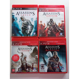 Lote 4 Jogos Assassin's Creed Greatest Hits Ps3 Originais