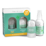 Kit Herbia Desodorante Cristal 60g + Spray Antisséptico 60ml