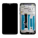 Tela Frontal Touch Lcd Compatível Moto G8 Play C/ Aro Vivid