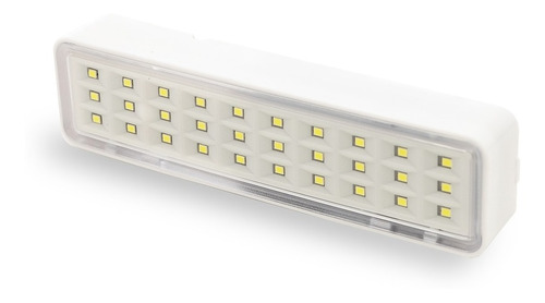 Luz De Emergencia 30 Leds Slim Batería Litio 220v Compacta