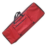 Capa Bag Master Luxo Teclado Sintetizador Korg M1 Vermelha