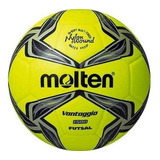Pelota De Futbol Futsal Molten Vantaggio 1500 Nº4 Color Amarillo