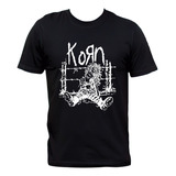 Remera Korn Espantapájaros Nu Metal Algodón Premium