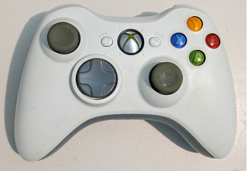 Joystick Inalámbrico Xbox 360 White Original + Pilas