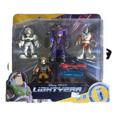 Figuras Buzz Ligthyear 8cm Y Zurg 10cm | Envío gratis