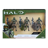 Muñeco Figura Acción Halo 4 3 Figure Pack Surtido - Unsc Mar