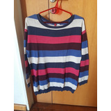 Sweater H&m Divided Usado Con Detalle Talle S Amplio