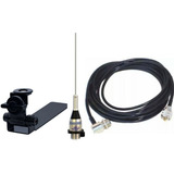 Kit Antena Movel Ars Vhf 1/4 Onda Cabo S Caminhonete  Mv00bc