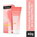 Neutrogena Anti-sinos Bright Boost Gel-crema X 40 Gr
