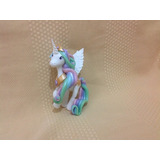 Unicornio Pony En Porcelana Fria