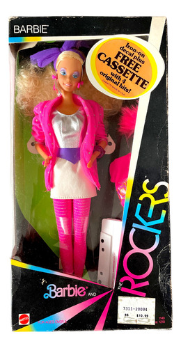 Barbie And The Rockers Vintage 1985 Con Cassette Mattel 1140