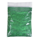 Glitter Purpurina Em Pó Verde Escuro 500 Gramas Cor Verde-escuro