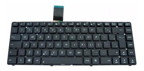 Teclado Para Notebook  K45a | Abnt2 Preto