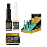 Set Acido Hialurónico Ampolleta+shampoo+bifase+masc Nutrapel