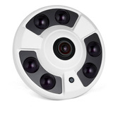 Revotech Hd 3mp Domo Fisheye Cámara Ip, Cámara De Seguridad 