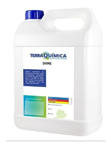 Cera Auto Brillo Incolora Acrilica 5 Litros