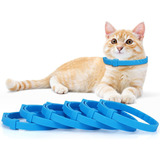 Juego De 4 Collares Calmantes Para Gatos Ajustables Impermea