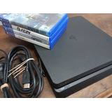 Ps4 Slim 500gb 4 Juegos Sin Joystick