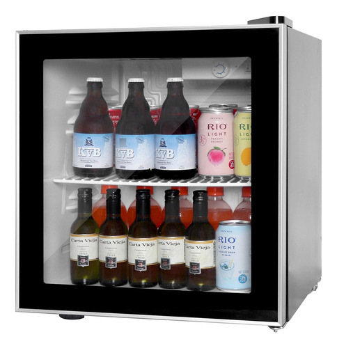 Enfriador De Bebidas Con Puerta De Vidrio Reversible 45.25 L