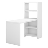 Bush Business Furniture Mesa Echo Craft, 56 W, Blanco Puro