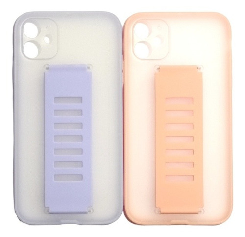 Carcasa Borde Color Sujetador Para iPhone 11