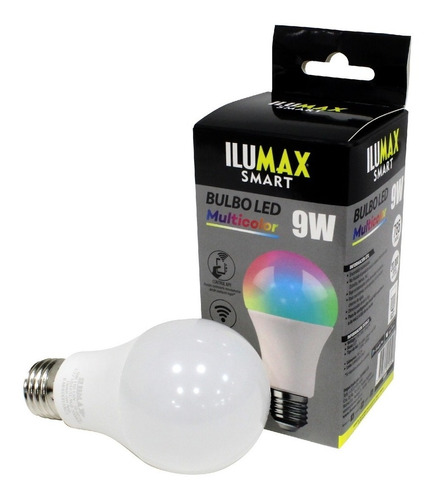 Bombillo Led Inteligente Wifi Multicolor 9w  Google+alexa