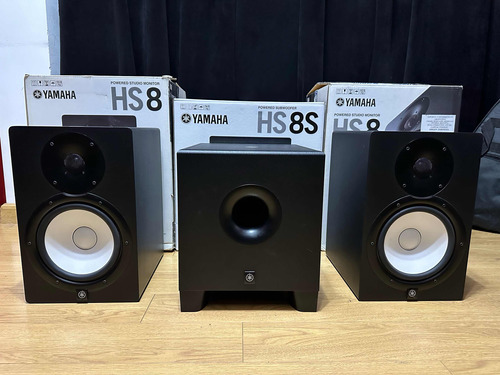 Yamaha Hs8 + Hs8s