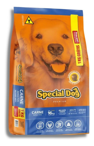 Ração Special Dog Carne Adulto Todos Os Tamanhos 15kg