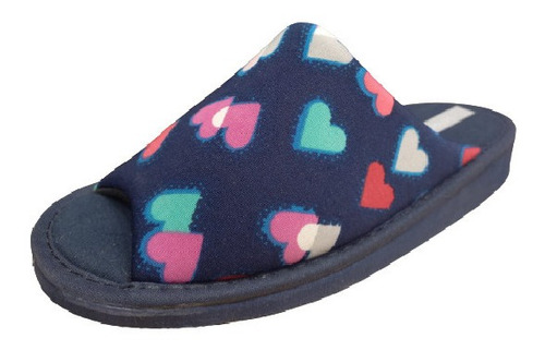 Pantuflas Chinelas Mujer Abiertas Algodon Solanas Art 64