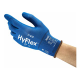 Hyflex 11-818 Guantes Multiusos (12 Unidades) Color Azul Y A