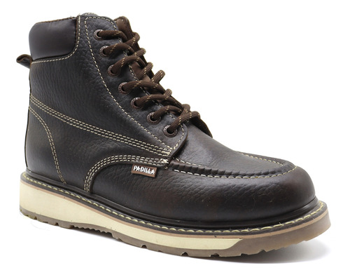 Botas Padilla Goodyear Welt Grisley Café