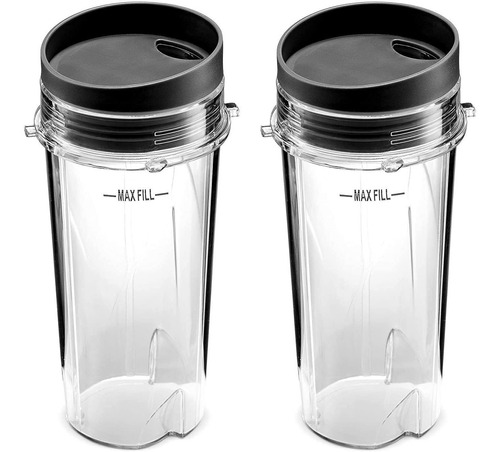 Juego De Vasos De 16 Onzas Ninja Para Bl770 Bl780 Bl660 Prof