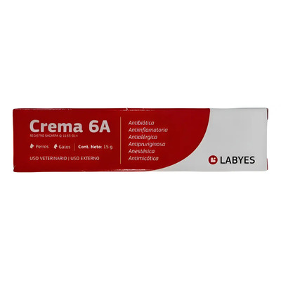 Crema 6a Antipruriginosa Antialérgica Ciatrizante Perro Gato | MercadoLibre
