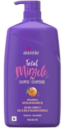 Shampoo Aussie Total Miracle Damasco 7 Em 1 778ml
