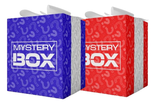 Pack X2 Caja Misteriosa Producto Sorpresa Línea Roja + Azul