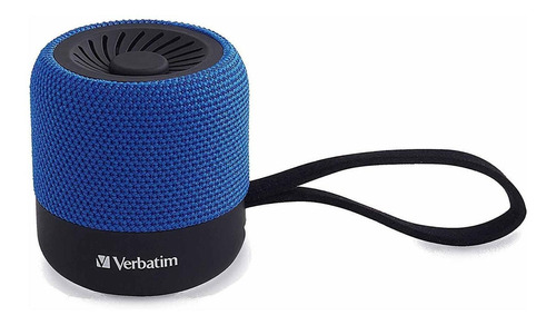 Parlante Verbatim Mini Bluetooth Portátil Azul 