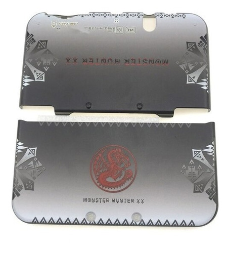 Cover Plate Nintendo New 3ds Xl Monster Hunter Proteção Case