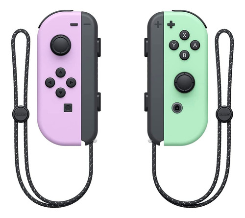 Set De Control Joystick Inalámbrico Nintendo Switch Pastel