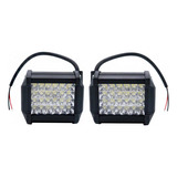 X2 Foco Neblinero 24 Led 72watss 8600lm